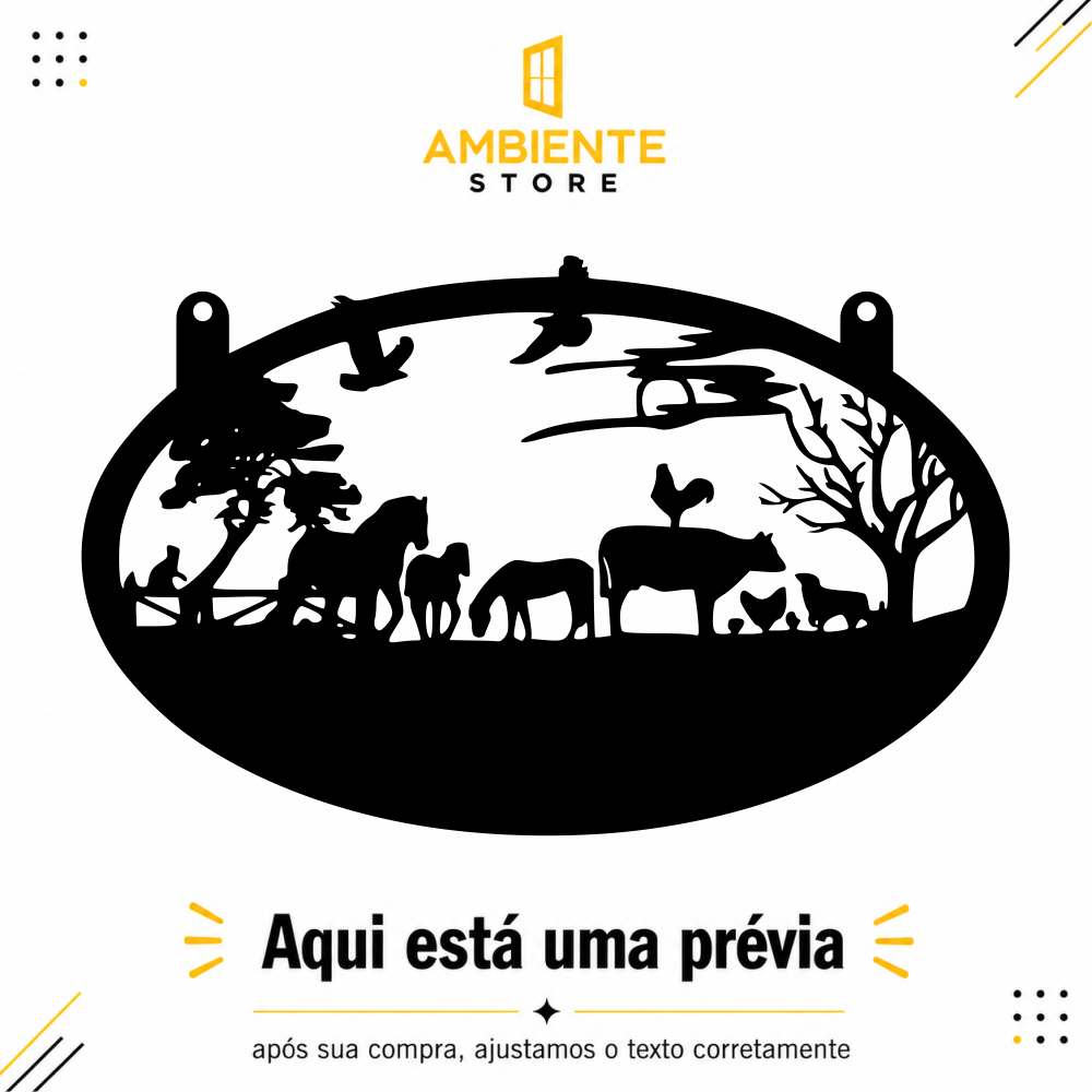 Imagem de prévia da placa personalizada
